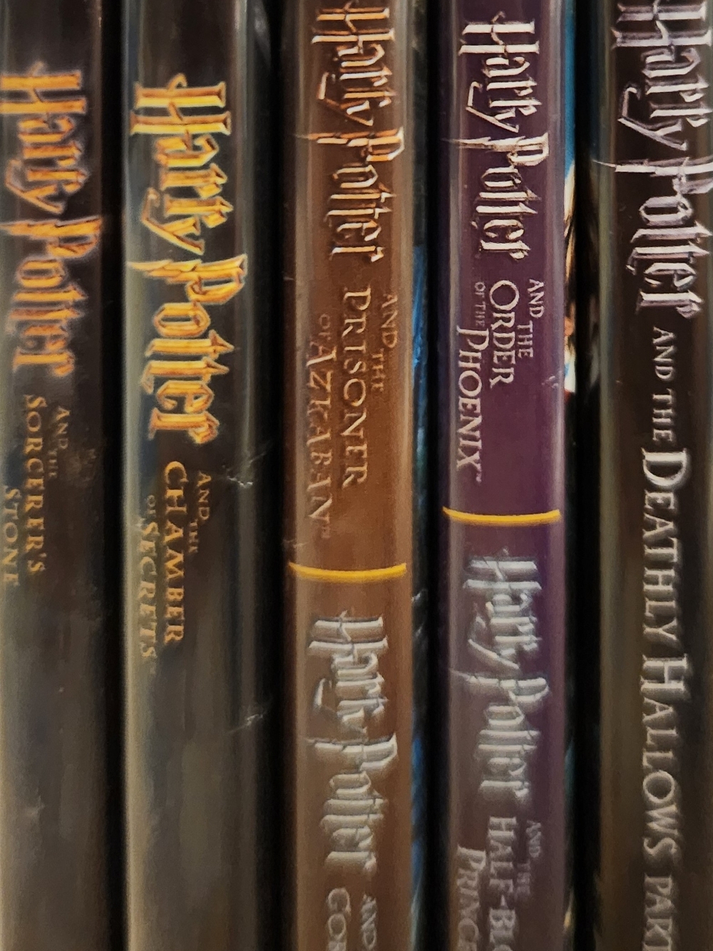 Harry Potter Blu-ray DVD Set - 8 Movies